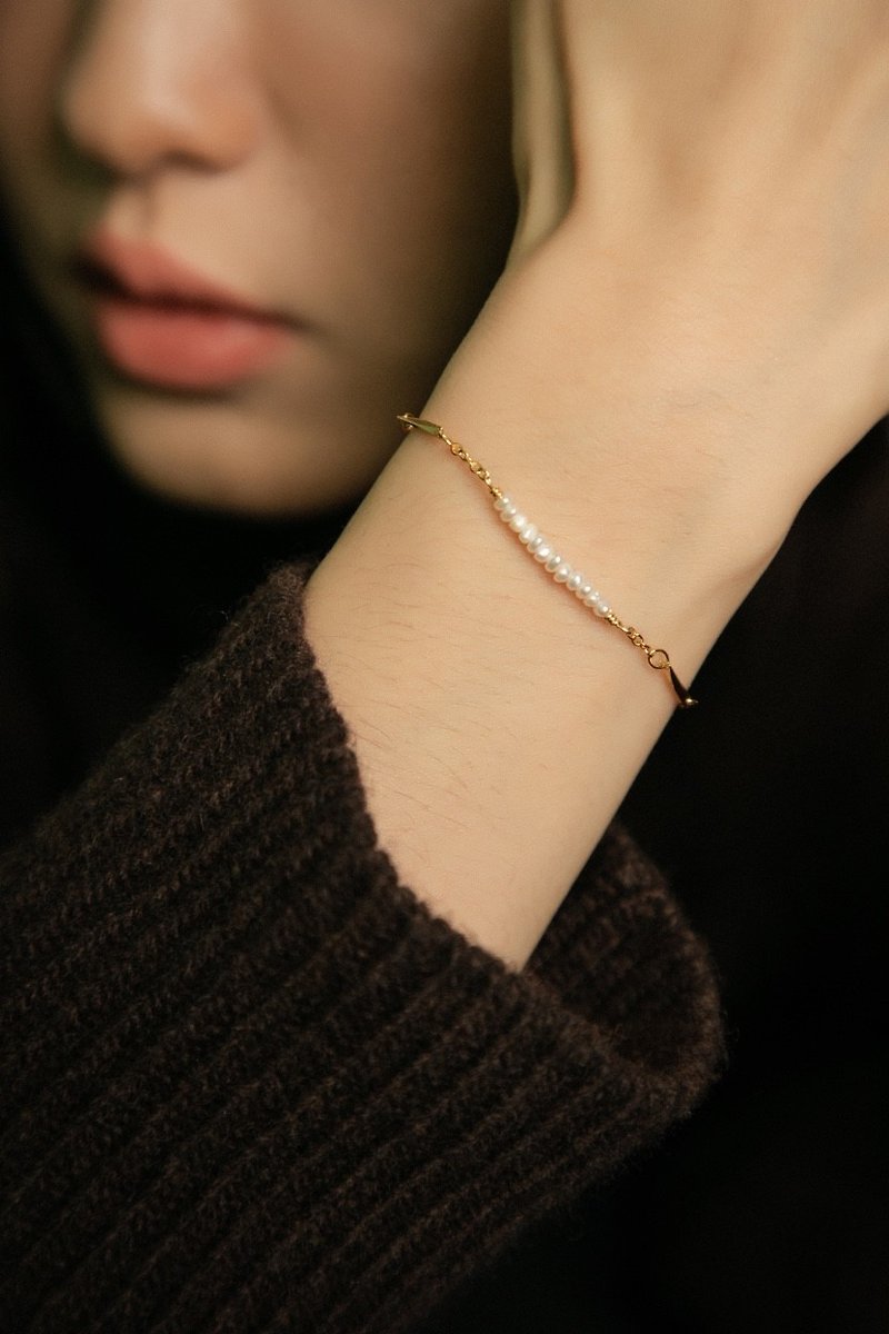 【Pearl】HORUS series-bracelet (adjustable) - Bracelets - Gemstone 