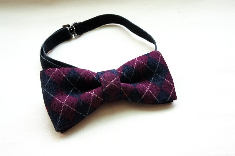 Charlie's graduation ceremony bow tie - Ties & Tie Clips - Other Materials Purple