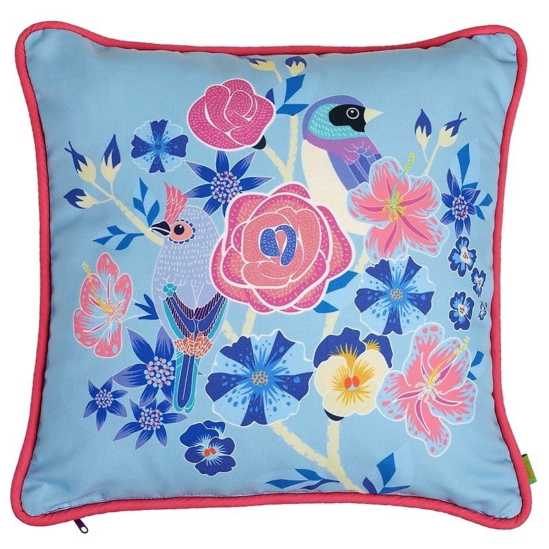 GINGER │ Denmark and Thailand design - printed velvet pillow cushions Both Nightingale - Pillows & Cushions - Cotton & Hemp 