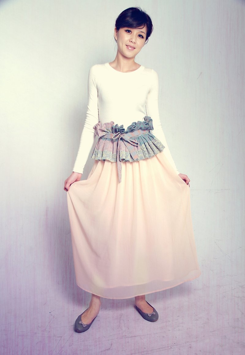 Zoe Maxi Skirt - Skirts - Polyester Pink