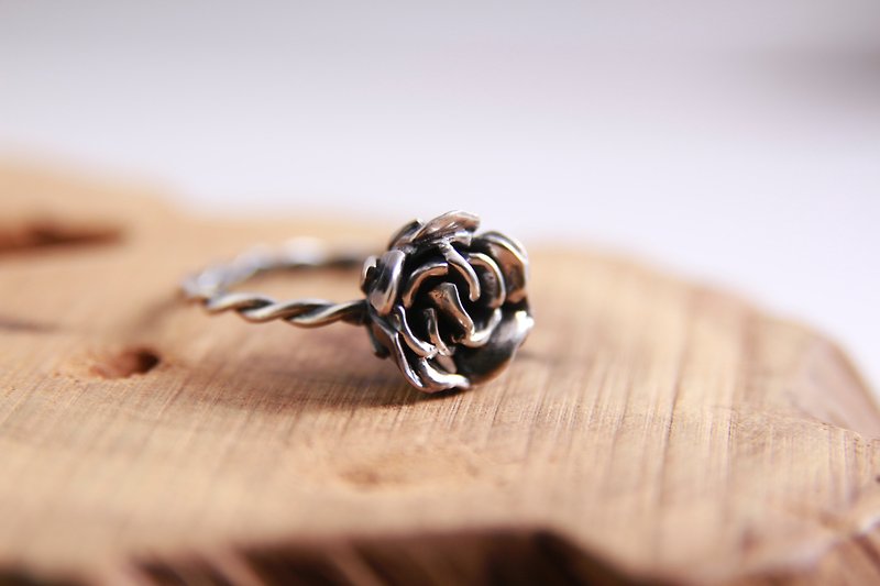 Sterling Silver Ring / Rose - General Rings - Sterling Silver Silver