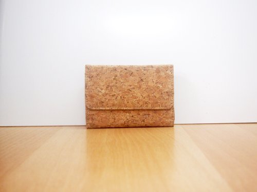 naturaism 自然主義 naturaism 自然主義 軟木 短皮夾 中夾 錢包