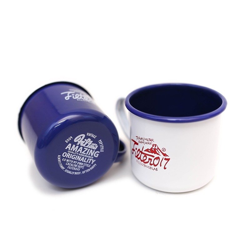 Filter017 OUTDOOR LAB Enamel Cup Tong porcelain (enamel) Cup - Teapots & Teacups - Porcelain 
