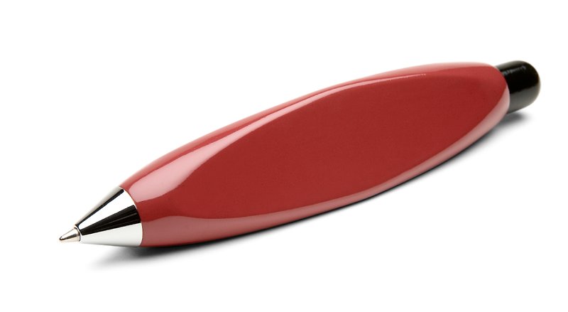 PLAYSAM-wooden ballpoint pen (red) - อื่นๆ - วัสดุอื่นๆ สีแดง