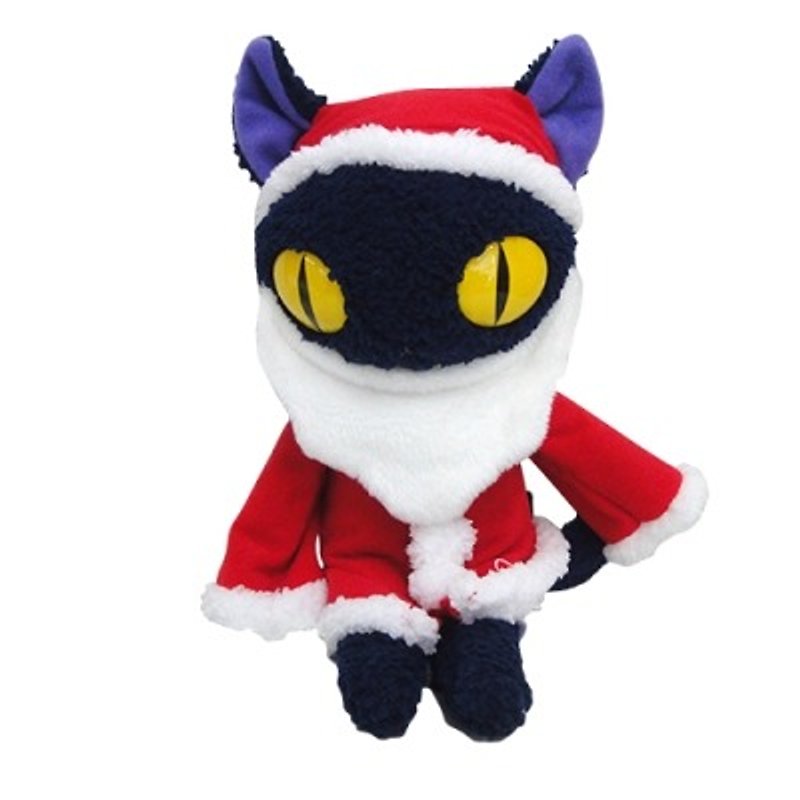 [Christmas Edition] BLUE WORLD, Japanese blue cat nap relieve pressure dolls (18CM) _Blue (BW1401601-1) - Stuffed Dolls & Figurines - Other Materials Multicolor