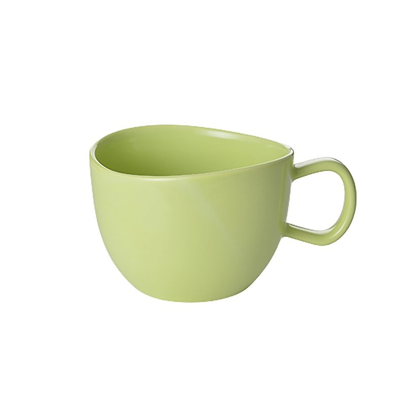 [Flower Series] Big Soup Bowl (Grass Green) - ถ้วยชาม - วัสดุอื่นๆ สีเขียว