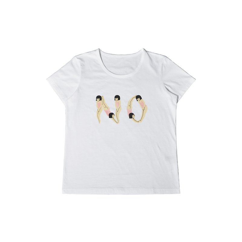 KIITOST Shirt - Girls say money - Women's T-Shirts - Paper White