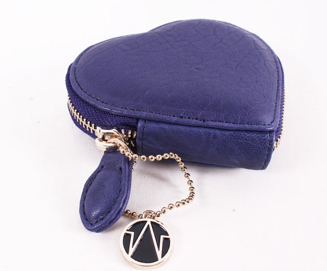 Leather Heart Shape Coin Purse