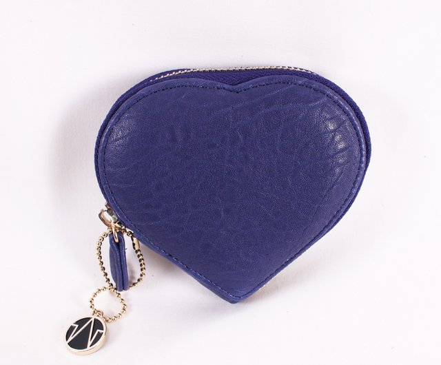 Leather Heart Shape Coin Purse