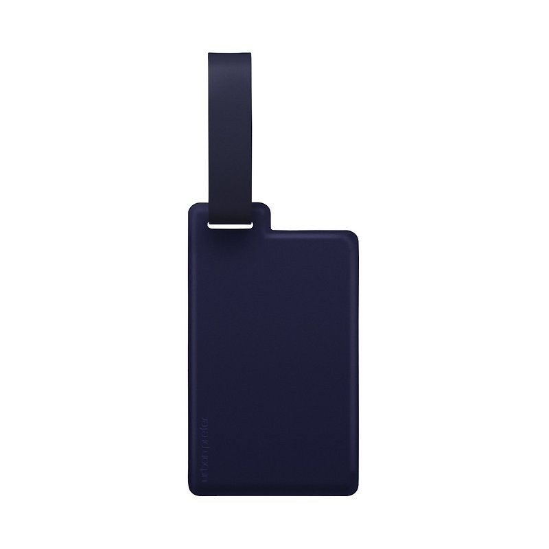 INFO 行李吊牌 - 深藍色 - 證件套/識別證套 - 塑膠 藍色