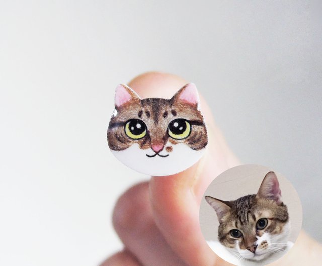 Custom shops pet earrings