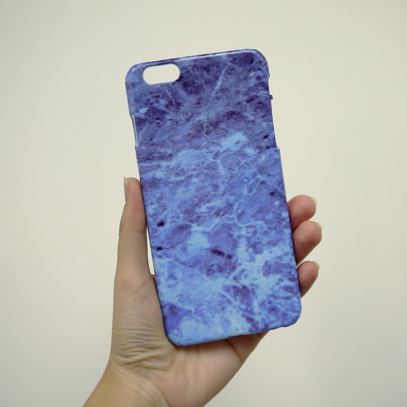 水藍雲石紋 233 - iPhone 手機殼, Samsung Galaxy 手機套 Samsung Galaxy Note 電話殼 - 其他 - 塑膠 