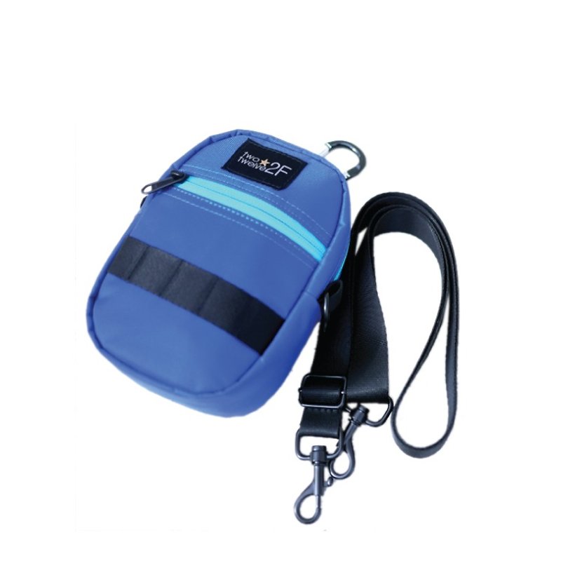 火柴木設計 Matchwood Smart 掛腰包 手機腰包 附登山掛勾 寶藍色款 - 手機殼/手機套 - 防水材質 藍色