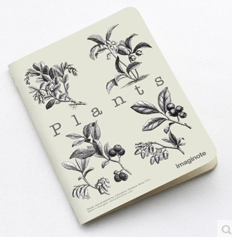 九口山原創48page牛皮紙線裝筆記本-越橘（限量版） - 筆記本/手帳 - 紙 黑色