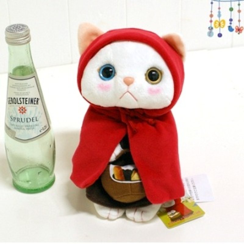 JETOY、チュウのチュウ甘い猫の人形（18センチメートル）_Redフード（J1504101） - 人形・フィギュア - その他の素材 多色