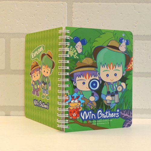 二允兄弟 winbrothers 二允兄弟叢林探險筆記本winbrothers notebook（explore）