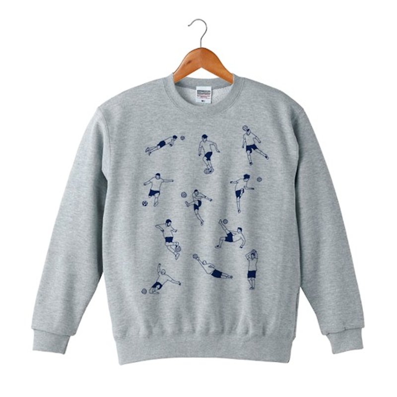 Soccer sweatshirt - Unisex Hoodies & T-Shirts - Cotton & Hemp Gray