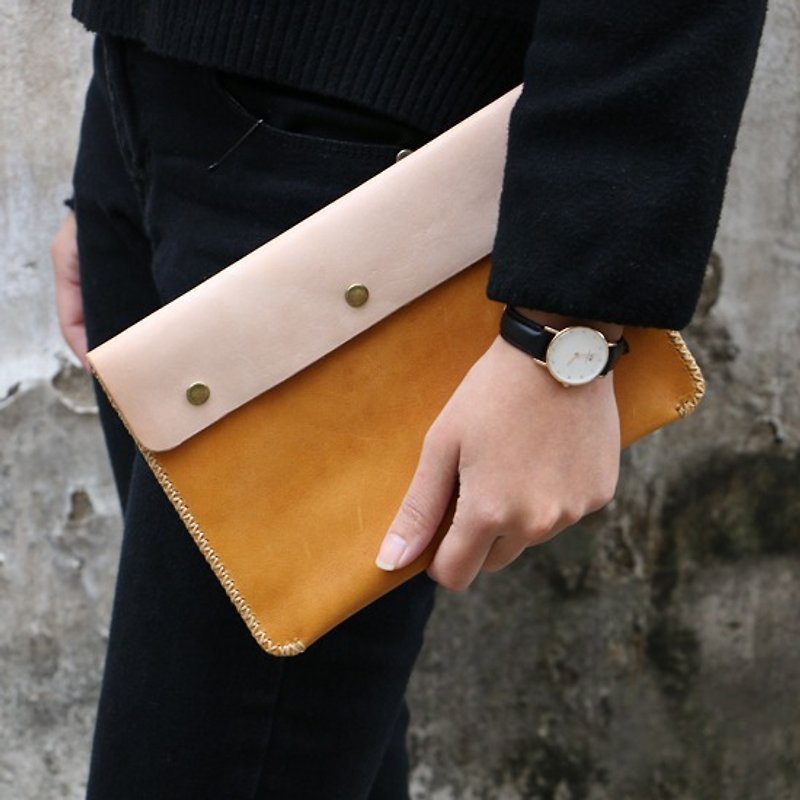 *MingenHandiwork*Hand-stitched ipad mini leather case - Tablet & Laptop Cases - Genuine Leather 