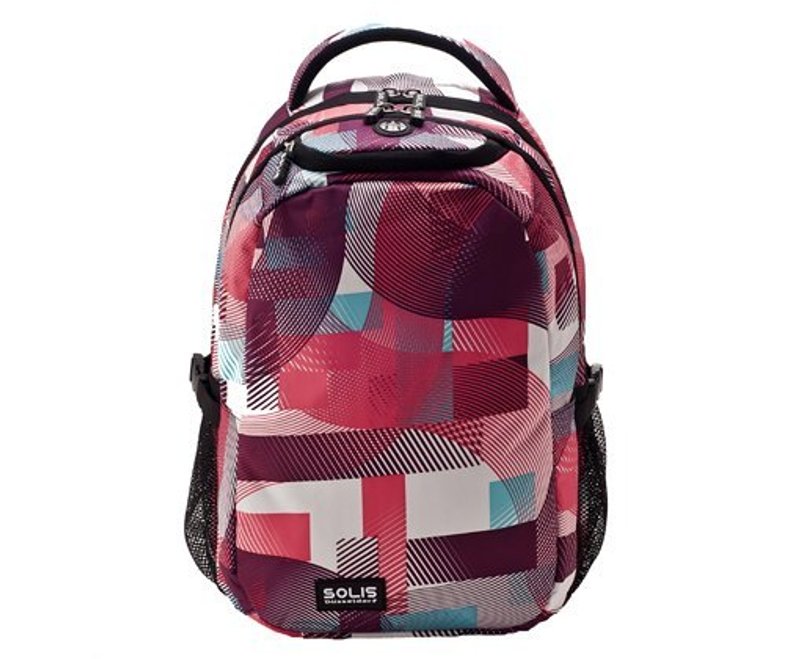 Circus  Laptopt Backpack - กระเป๋าเป้สะพายหลัง - เส้นใยสังเคราะห์ สึชมพู