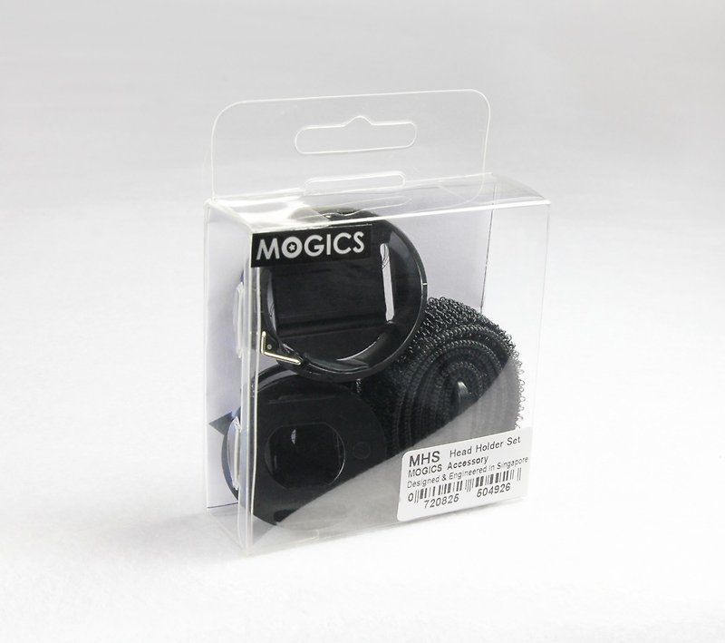 【MOGICS】モキケランプ アウトドアヘッドライト アクセサリーセット - その他 - プラスチック ブラック