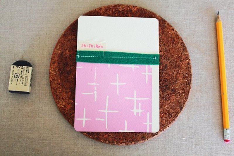【ZhiZhiRen】老屋系列 – 老窗戶明信片 - Cards & Postcards - Paper Pink