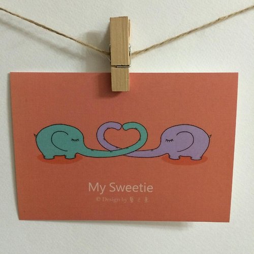 藝之魚 《藝之魚》My Sweetie 卡片 明信片 --C0135