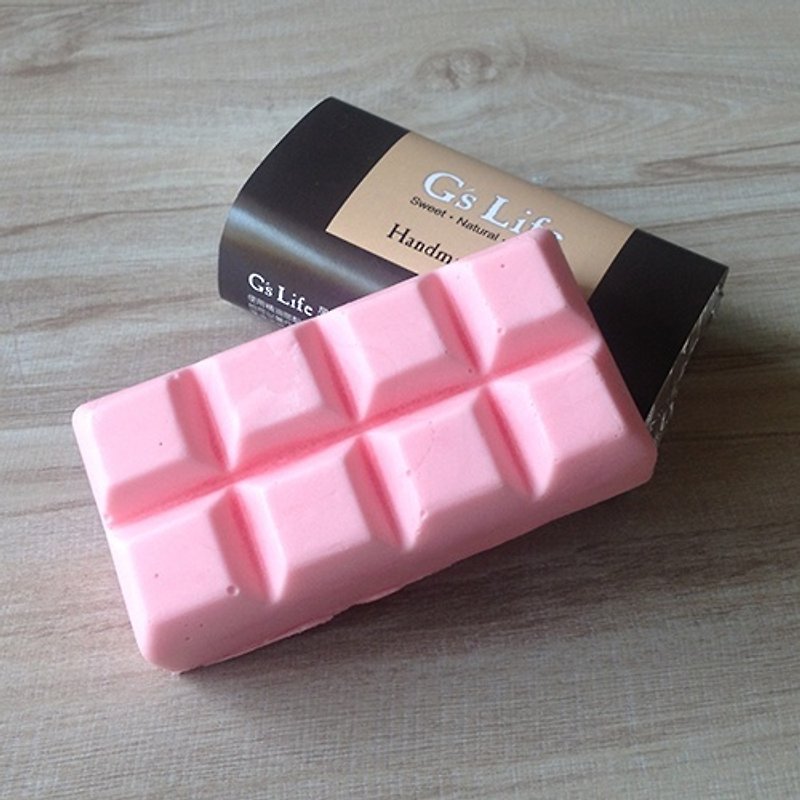 巧克力旅行皂─玫瑰 - 香薰/精油/線香 - 植物．花 粉紅色