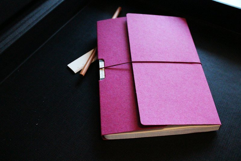 CARNET筆記本。桃紅色 - 筆記簿/手帳 - 紙 粉紅色