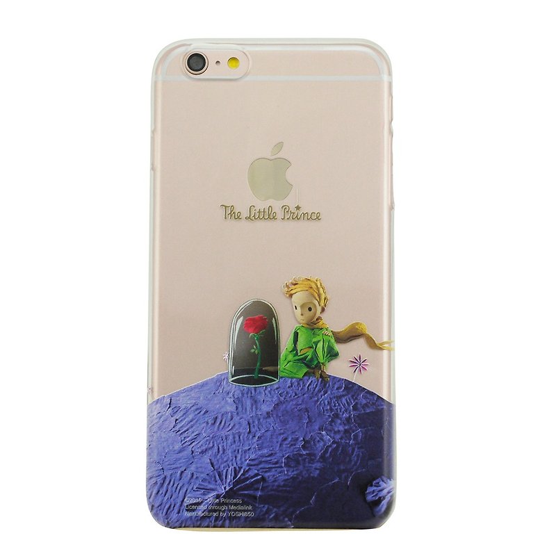Little Prince Movie Version authorized Series - [Rose] -TPU unique phone case "iPhone / Samsung / HTC / LG / Sony / millet / OPPO" - Phone Cases - Silicone Blue