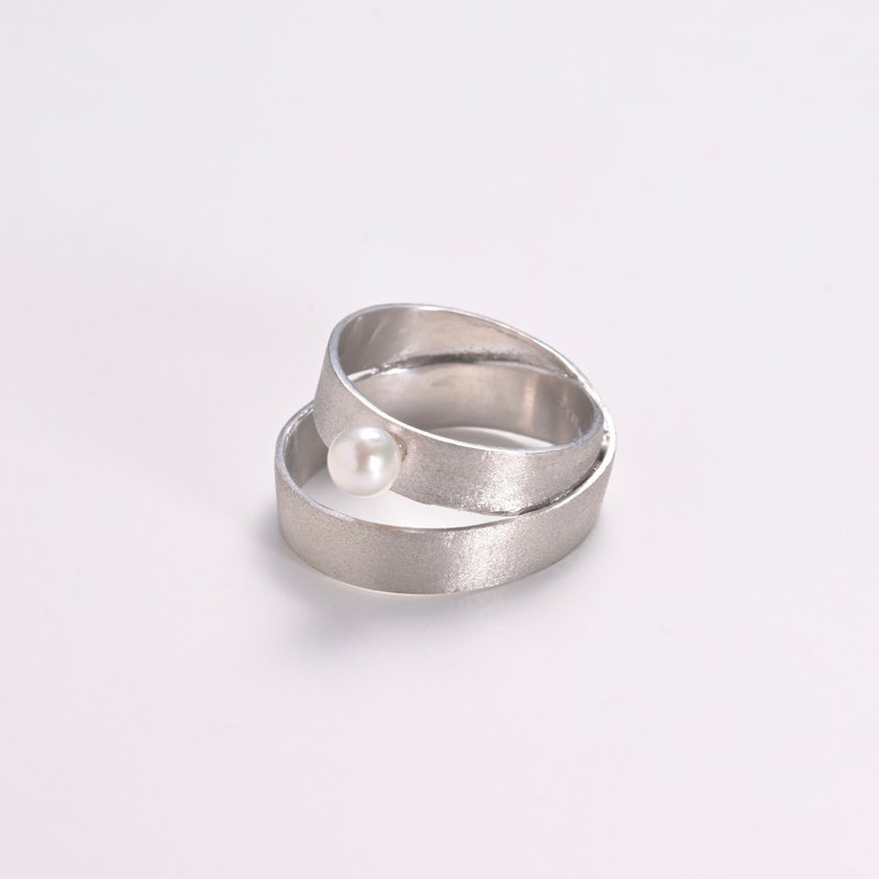 Infinity Ring 2 Silver - แหวนทั่วไป - โลหะ สีเทา