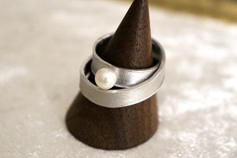 Infinity Ring 2 Silver Color - แหวนทั่วไป - โลหะ สีเทา