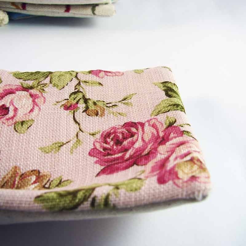 Cheerful. Limited hand-made coaster - pink roses - Coasters - Other Materials Pink