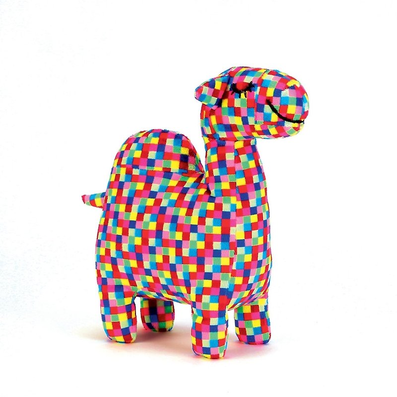 Jellycat Checkitty Camel Chime 23cm - Stuffed Dolls & Figurines - Cotton & Hemp Multicolor
