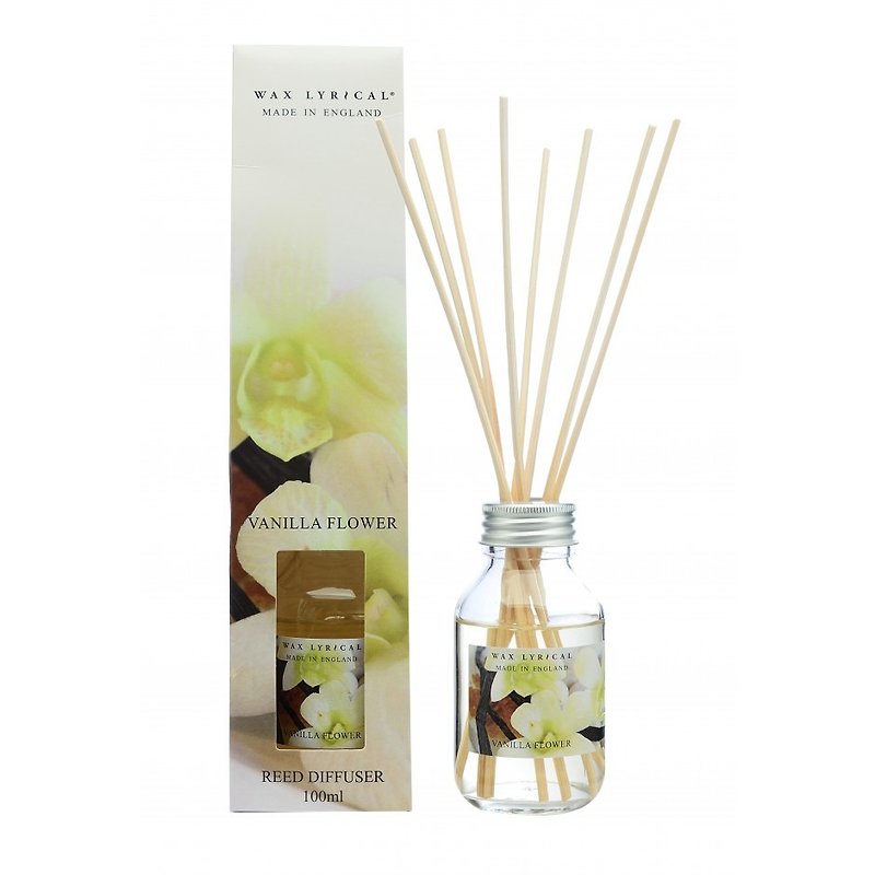 British fragrance - vanilla flower 100ml - น้ำหอม - แก้ว ขาว