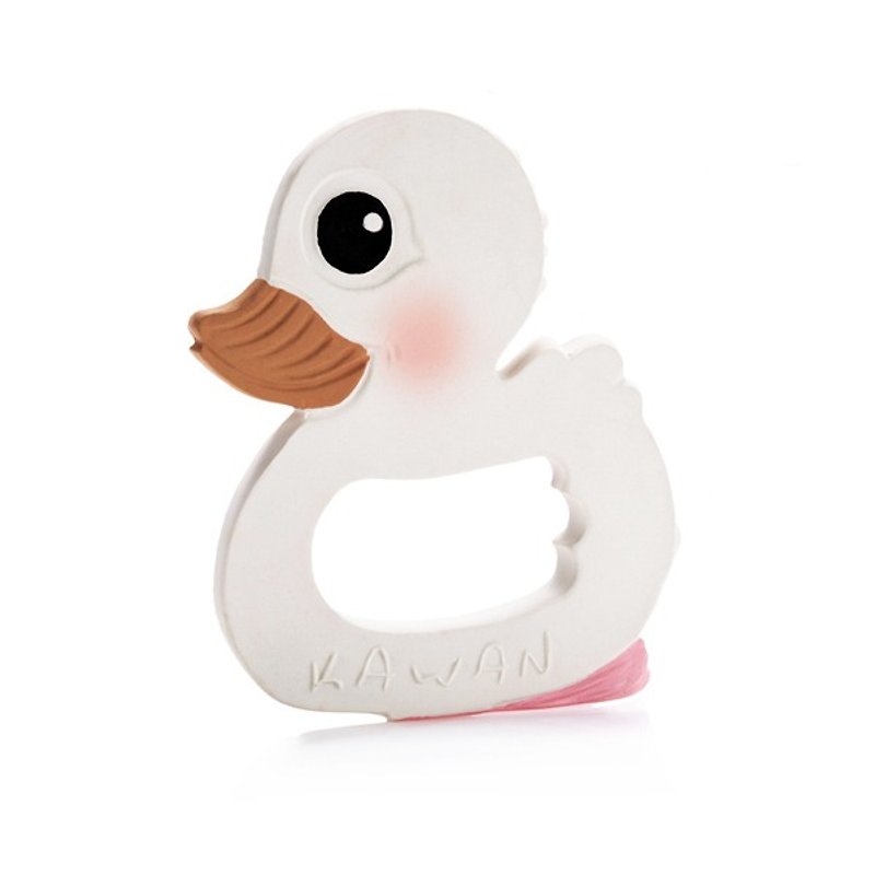 Denmark Hevea card duck Gu Chi Wang - ของเล่นเด็ก - วัสดุอื่นๆ ขาว