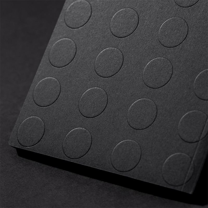 Pure black notebook / little bit - สมุดบันทึก/สมุดปฏิทิน - กระดาษ สีดำ