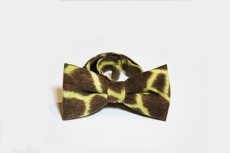 Stone as chic Banana bristle giraffe tweeted bow tie bow Tie - Ties & Tie Clips - Other Materials Yellow