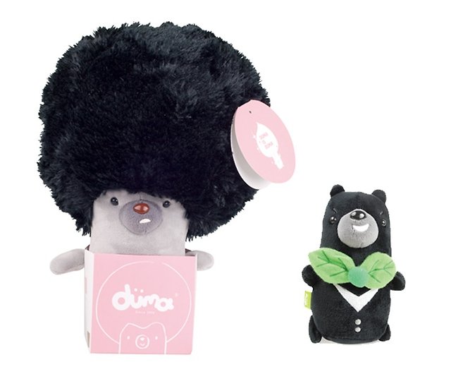 Duma はとてもハンサムな人形です 中に黒いクマの人形が入っています ショップ Memes Gift 人形 フィギュア Pinkoi