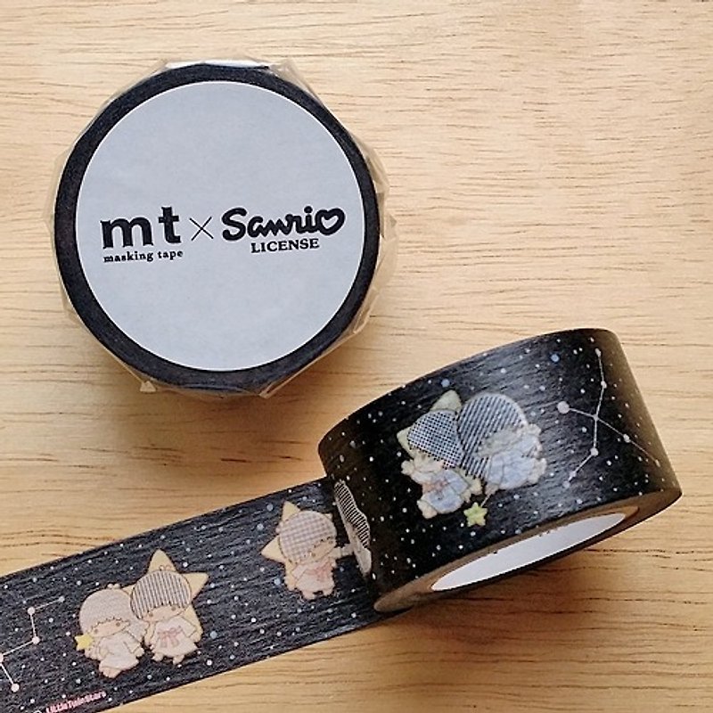 mt and paper tape mt x Sanrio 【Constellation (MTSARI05)】 - Washi Tape - Paper Black