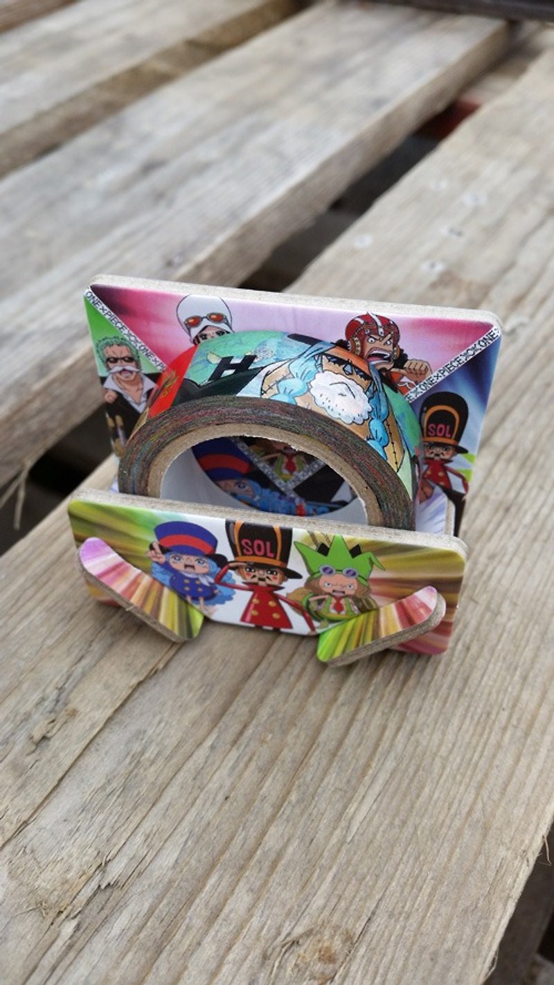Hang Haiwang paper tape - 多雷斯罗萨 villain toy articles - Washi Tape - Paper Multicolor
