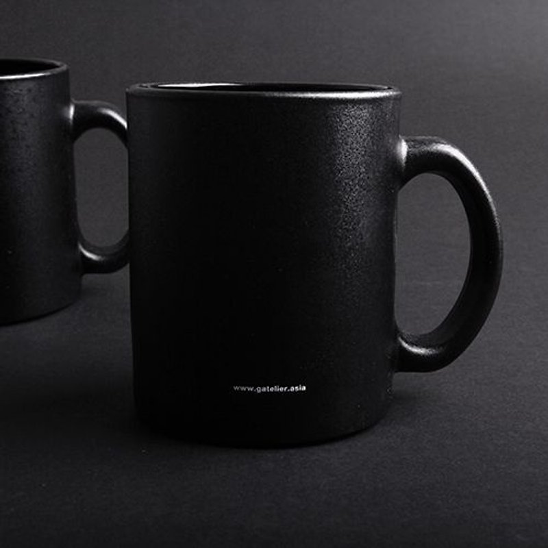 BLACK cup(星鑽馬克杯） - Cookware - Glass Black
