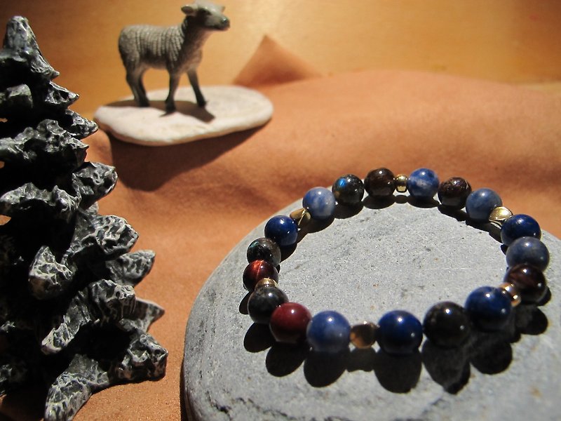 Nine planets / handmade original stone bracelet - อื่นๆ - โลหะ 