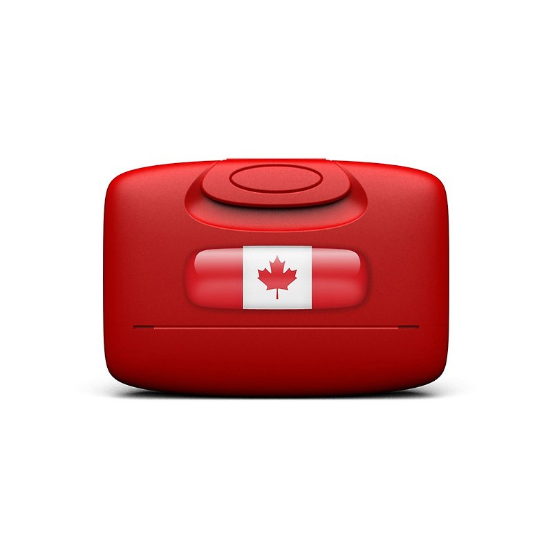 加拿大 Capsul 萬用隨身夾 - 加拿大 - 證件套/識別證套 - 塑膠 紅色