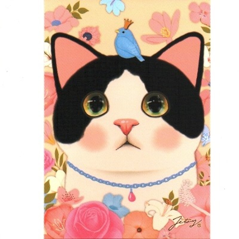 JETOY, sweet cat postcard _Jewelry (J1407138) - การ์ด/โปสการ์ด - กระดาษ หลากหลายสี