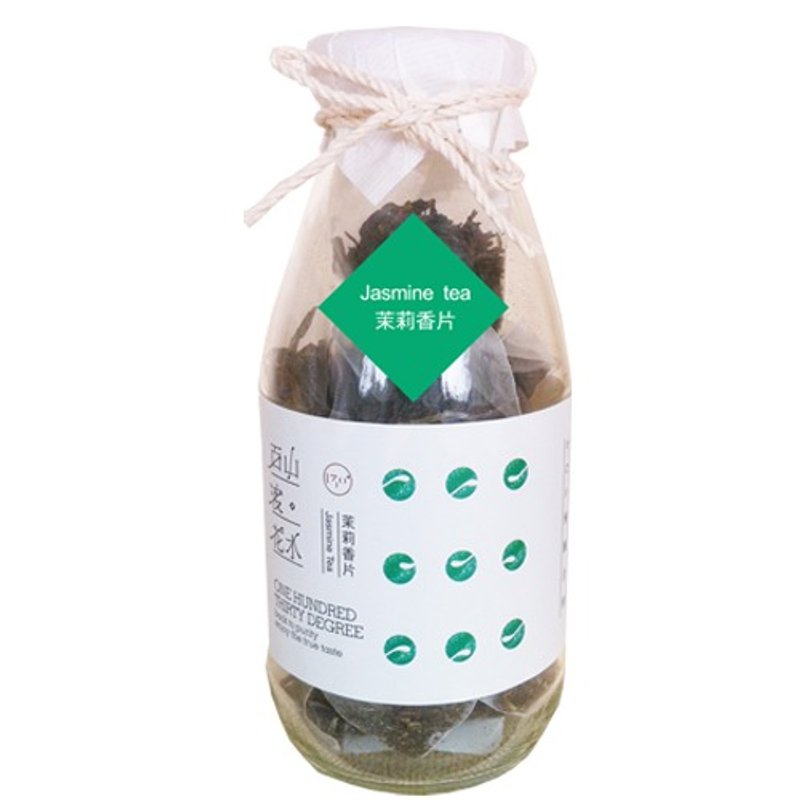 百山渡-茉莉香片 (三角立體茶包10入) Jasmine Green Tea - 茶葉/茶包/水果茶 - 植物．花 白色