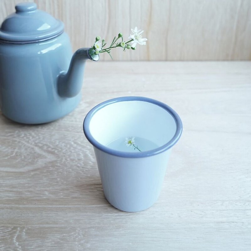 British Limited Cup - Sky Blue | FALCON - Teapots & Teacups - Enamel Blue