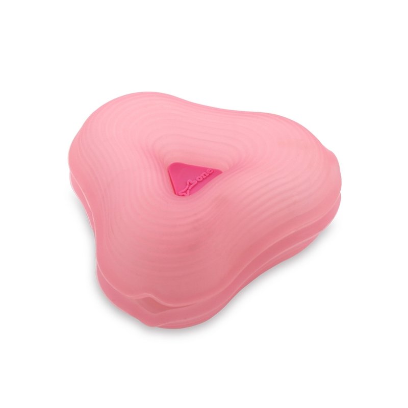 Triangular reel cable case 3Roll - Pink - Other - Silicone Pink