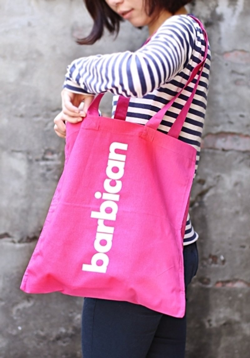 英國限量商品-Barbican Tote Bag (粉紅) - ショルダーバッグ - その他の素材 