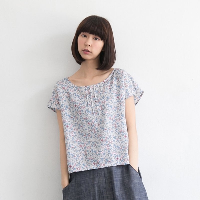 [Xu Xu children] Great soft floral jacket shape - Women's Tops - Other Materials Multicolor