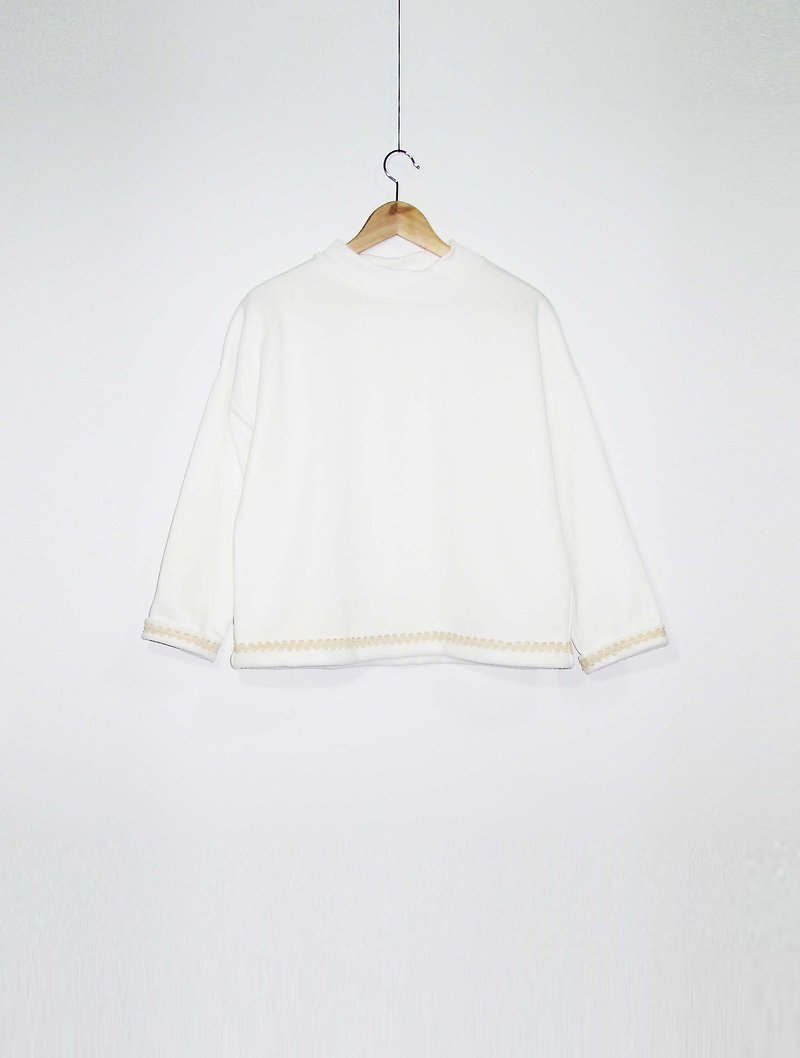Wahr_ natural dye side jacket - Women's Tops - Other Materials White